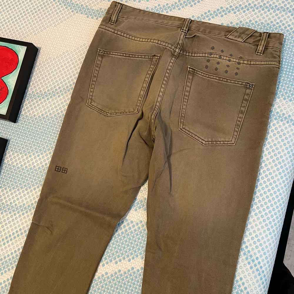Ksubi Brown/Khaki Slim Fit Jeans